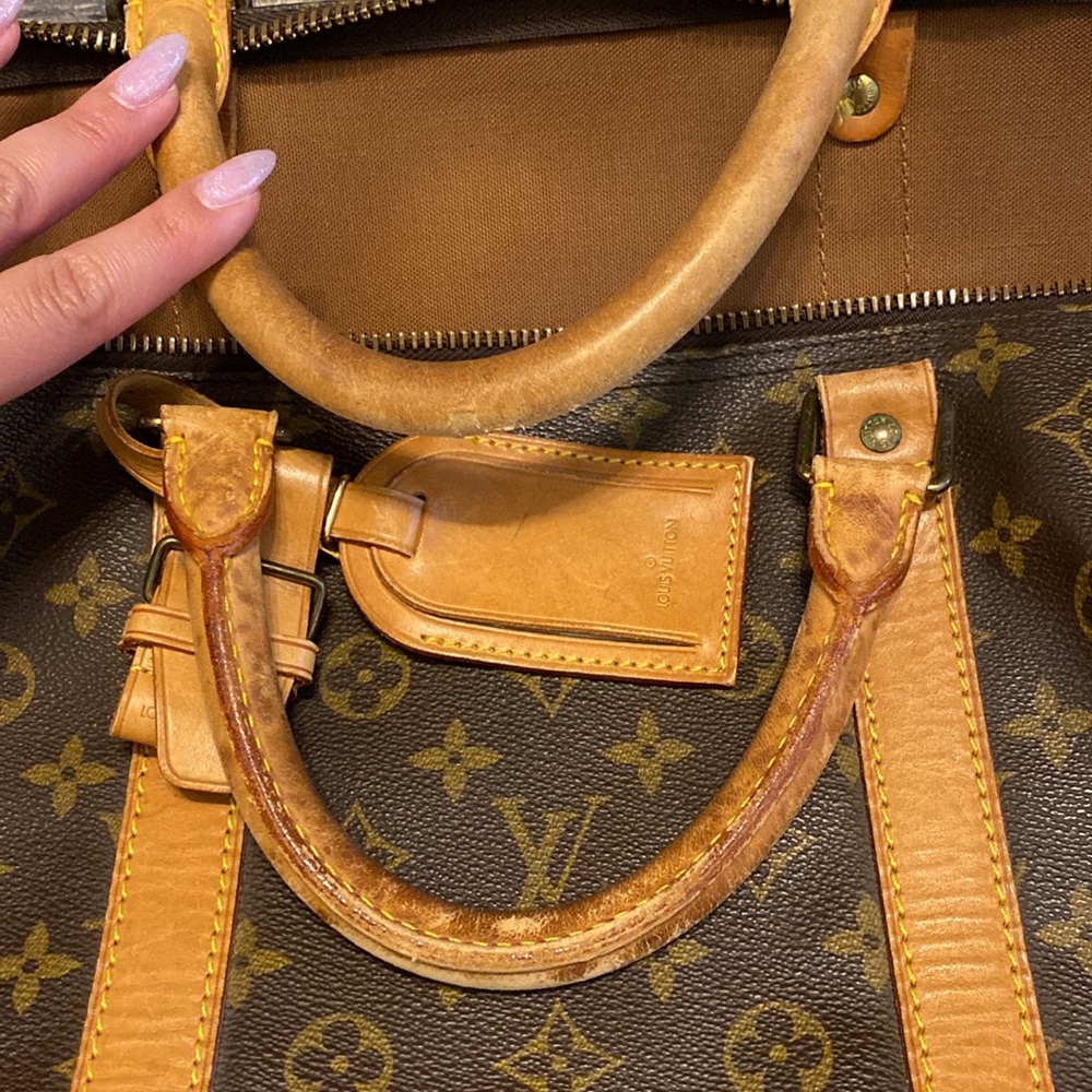 🤎 🤎🤎Gorgeous Vintage Louis Vuitton Travel Keepall Duffel 🤎🤎🤎 - Picture 5 of 15